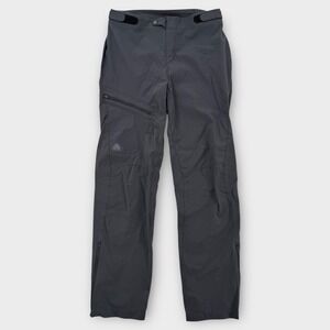 Nike ACG Pants Womens Small Black Outdoor Hiking Zip Pocket‎ Nylon Y2K Gorpcore